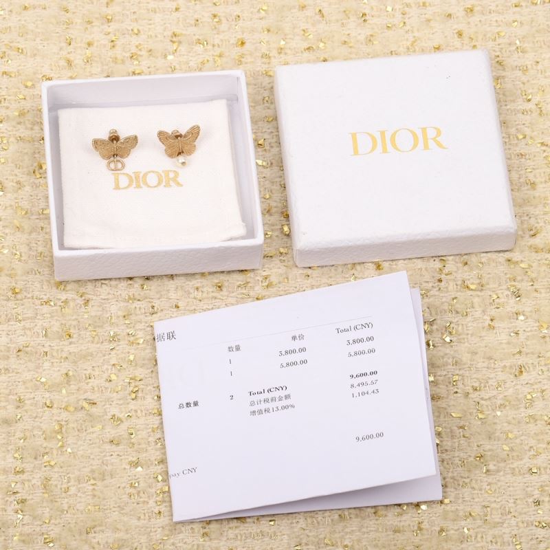 ch**an D*or earrings